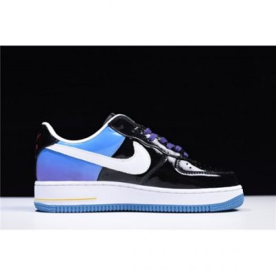 Nike Erkek Air Force 1 Low Siyah / Mavi / Mor Kaykay Ayakkabı Türkiye - 9V7V3N5G